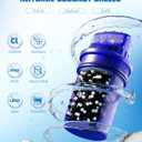 Water Filter Replacement Compatible with All PUR, PUR Plus Water Pitcher and Dispenser PPF951K, CRF950Z, PPF900Z, PPT700W, CR-1100C, Effectively Reducing Lead, Chromium, 4 Pack, By DESENRUIS
