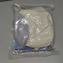 Winter Trapper Hat for Men, Hat Warm Winter, Removable Face Mask Goggles Ear Flaps, Hats for Cold Weather (White)