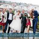 10 x Reginary 10 Pack Clear Wedding Umbrellas Auto Open Windproof Transparent Large Clear Bubble Stick Umbrella Bulk with J Hook Handle for Outdoor Bride Groom Ceremony Adults Kids Rain