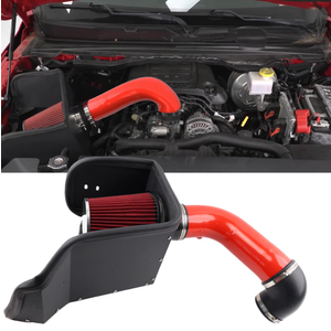 Cold Air Intake Compatible with 2009-2018 Dodge Ram 1500 5.7L V8, 2019-2022 4WD Ram 1500 Classic 5.7L, High Flow Aluminum Pipe, Replace Part Number 10614