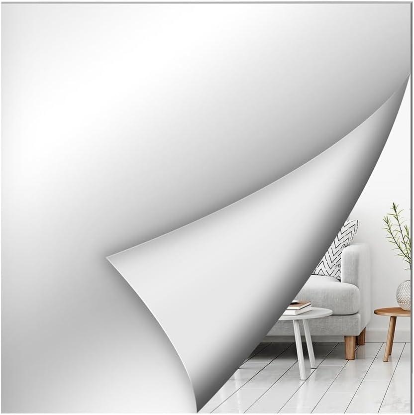 Full Length Mirror Tiles, 12x12 Inch Unbreakable Acrylic Squares for Bedroom, Home Gym, Walls - Shatterproof Mirror Stickers (1pcs)