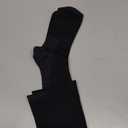 Compression Socks for Women and Men - Best Support for Running, Flying, Pregnancy - Knee High Graduated Compression Stockings (Black, L/XL)