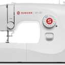 SINGER M1150 Portable Sewing Machine White  Accessories Included | 16 Stitches, Top Drop-in Bobbin, 4-Step Buttonhole, Free Arm, LED Light | Ideal Sewing Machine for Home Projects