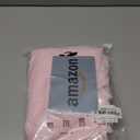 YJ YANJUN Pink Floral Curtains 54 inch Length 2 Panels for Kitchen Vintage Lace Short Curtains for Living Room Bedroom Bathroom Window Voile Sheer Panels Baby Girl Nursery Decor 52" W x 54" L, Pink