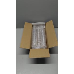 HawHawToys 60 Pack 3 Oz Mini Dessert Cups Disposable Appetizer Cup Goblet,Pedestal Clear Plastic Wine Glasses Parfait Appetizer Cups Serving Bowls for Tasting Party, Wedding, Birthday