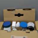 Sweepulire Electric Spin Scrubber for Cleaning, Shower Scrubber with Long Handle, 2 Spin Speeds, Bathroom Scrubber with 8 Replacement Heads, Bath Tub Cleaner Brush for Floor, Tub, Shower, Tile (All White)