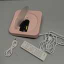 CD Player Portable Bluetooth 5.1 Desktop CD Player with HiFi Sound Speakers,Remote Control,Dust Cover,LED Display,Boombox FM Radio,USB/AUX for Home,Kids (Pink)