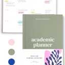 Lamare Academic Planner 2026 College Essentials  Undated Weekly College Student Planner for Homeschool, High School, College & Nursing Students (Sage)