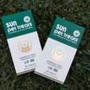 Sun Chlorella Sun Pet Treats Green Superfood Cat & Dog Supplement - Chlorophyll Eleuthero & Lecithin, Minerals, Antioxidants & Vitamins for Dogs & Cats - Immune Defense, Skin & Gut Health - 120 Bites