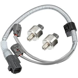 X AUTOHAUX No.82219-07010/89615-12040 Ignition Knock Detonation Sensor with Wiring Harness for Toyota 4Runner 1996-2002 for Toyota Tacoma 3.4L 1995-2004