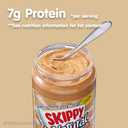 SKIPPY Natural Peanut Butter Spread, Creamy, 7 g protein per serving, 15 oz. (12 Pack) (EXP 02/08/27)