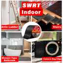 SWRT Anti Slip Traction Tape, 12 Inch x 38 FT Grip Tape Waterproof for Indoor & Outdoor, Heavy Duty Non-Slip Grip Tape for Stairs, No Residue for Stairs, Tread Step, Bathroom