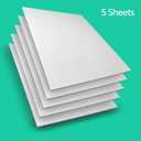 Flipside Products 16" x 20" White Foam Board, Arts and Crafts, 3/16" Thick, Presentations, Signboards, Backing Board, Display, Pack of 5
