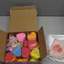 Valentines Day Clay Kit with Cards, 28 Pack Valentine Butter Slime, DIY Dough Toys for Kids Valentines Classroom Exchange Cards, Valentine's Party Favor Goodie Bag Stuffers