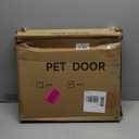 Dog Gate Indoor,18"-45" Adjustable Extra Wide Metal Short Dog Gate to Step Over, 18" Tall Small Pet Gate with 3 Extension Kits, Pressure Mounted for Doorways & Stairs (White)