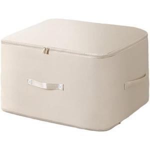 Space Saving Self Compression Organizer, 2024 Ultra Self Compression Moving Organizer Bags for Comforters, Clothes, Blankets (Beige, X-Large)