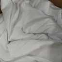 Kesfey 6 Packs 120 Inchs Polyester White Round Table Cloths Wrinkle Resistant Tablecloth Washable Banquet Tablecovers splashproof High Density Table Covers Fabric Tablecloths for Wedding Birthday