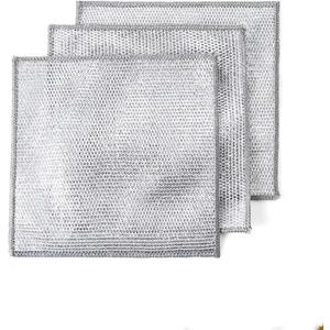 Steel Wire scouring pad (Upgraded Steel Wire Cloth [20 Pieces] Thickened Version)