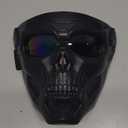 Skull Face Mask Full Face, Motorcycle Mask, Airsoft Mask, Tactical Mask, Paintball Mask for Men Women