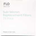 Kids - Sub-Micron Replacement Filters (25-Pack) for Children's Mask, Made in USA