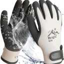 Waterproof Weatherproof Winter Work Gloves, Gray, Ideal for Gardening & Outdoor Tasks