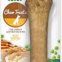 Nylabone Healthy Edibles Natural Dog Chews, Long Lasting Bones for Dogs, Chicken Flavor Dog Treats, X-Large (1 Count), BBD: 12-08-2028