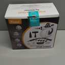 Pressurized Handheld Multi-Surface Natural Steam Cleaner with 12 pcs Accessories, Multi-Purpose Steamer for Home Use, Steamer for Cleaning Floor, Upholstery, Grout and Car (Grey)