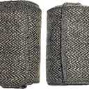 warreplica Medieval SCA LARP Reenactment Viking Wool Leg WrapsHerringbone PatternNorse Warrior Costume Accessory (Brown)