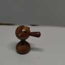 ETROVES- Handmade Wooden Spectacle Holder Eyeglass Holder Display Stand for Home Office Desk Decor Accessories Bedside/Side Table 3.3 Inches