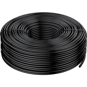 Pawfly 200 ft. 1/4 Drip Irrigation Tubing, Blank Distribution Tubing for Drip Irrigation System, Drip Irrigation Hose Roll for Garden Watering System