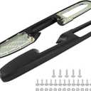 80994 Front Left Driver & Right Passenger Side Handle Above Arm Rest Compatible with Chevy Silverado Avalanche Tahoe Suburban GMC Sierra Yukon 2010-2014, GM# 84127280