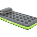 Bestway Roll & Relax Camping Air Mattress Twin 8.75" with Bag Pump