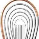 6-in-1 Copper Tube Bender, 1/4", 5/16", 3/8", 1/2", 5/8" and 3/4" Copper Pipe Bender, Bend Copper Pipe to Any Angle Manual Kink-Free Bending Tool for Plumbing, HVAC & DIY (Extra Large)