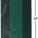3 x Forest Green Cellophane Party Favor Plastic Bags - 11.5" x 5" (30 Ct) - Perfect for Gifts, Candy, Treats, 30 Count