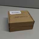 Camlot cacia Wooden Soap Dish with Self Draining, Funny and Modern Multi Shape Design, Soap Holder for Sink Countertop, Shower & Bathroom Soap Tray (Tree Ring-3.94"x3.94"x0.86")