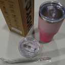 BJPKPK 30 oz Tumbler With Lid And Straw, Travel Coffee Mug,Cherry Blossom
