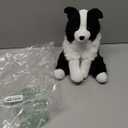 Border Collie Stuffed Animal Plush Dog Toy, 12 Inch, Soft Realistic Black and White Puppy, Cuddly Farm Animal Plushie for Kids, Girls, Boys, Birthday