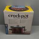 Crock-Pot 6-Quart Cook & Carry Oval Manual Portable Slow Cooker, Red - SCCPVL600-R