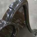 6 in 1 High Chair for Babies & Toddlers, Convertible Wooden Baby Highchair, Table and Chair Set, Baby Feeding Chair, 5-Point Adjustable Harness/4-Position Removable Tray& PU Seat Cushion (Black)