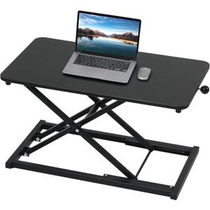 Height Adjustable Standing Desk Converter,Computer Keyboard Stand for Desktop,Keyboard Riser for Stand Up Desk Riser,Computer Workstations for Laptop and Single Monitor Office Use,Size 23.6 Inch Height Adjustable Standing Desk Converter,Computer Keyboard Stand for Desktop,Keyboard Riser for Stand Up Desk Riser,Computer Workstations for Laptop and Single Monitor Office Use,Size 23.6 Inch
