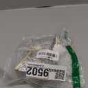 Gold Door Knob Interior, Zinc Alloy Brushed Gold Interior Door Knob Bedroom Bathroom, Heavy Duty Brushed Brass Door Lever, Modern Privacy Doorknob Bulk (1 Pack)