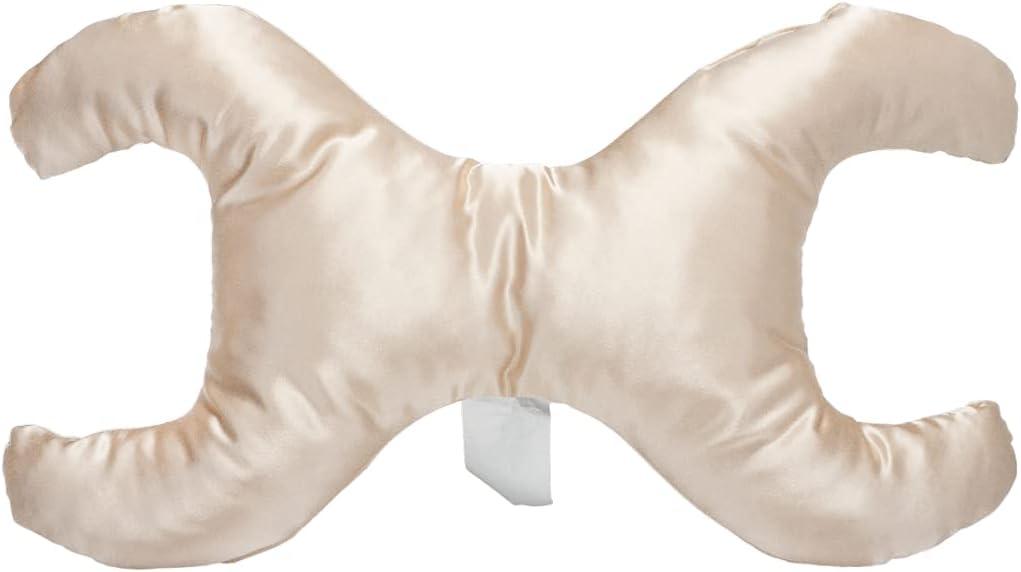 Save My Face!" Pillow Just The Pillow La Petite Size in Soft Champagne, 1 Count