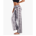 TNNZEET 3 Pack Women's Wide Leg Pants with Pockets - Casual Loose Yoga Trouser Pants Sweatpants Palazzo Lounge Pajama Pants Size L
