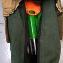 Manual Pole Saw, 7.3-27 ft Extendable Tree Pruner, Sharp Steel Blade & Scissors for High Branches Trimming, Lightweight 8 Fiberglass Handles, Ideal for Backyard/Garden Palm & Shrub Pruning