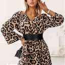 SANSTHS Women Wide Elastic Belts for Dresses Vintage Fashion Stretchy Waist Belts Ladies Cinch Belts Leather Waistband (Black)