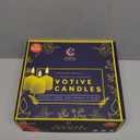 Candle Charisma Citronella Scented Votive Candles - 10 Hour Burn time - Set of 72 for Dinner, Wedding, Halloween and Holiday Decorations