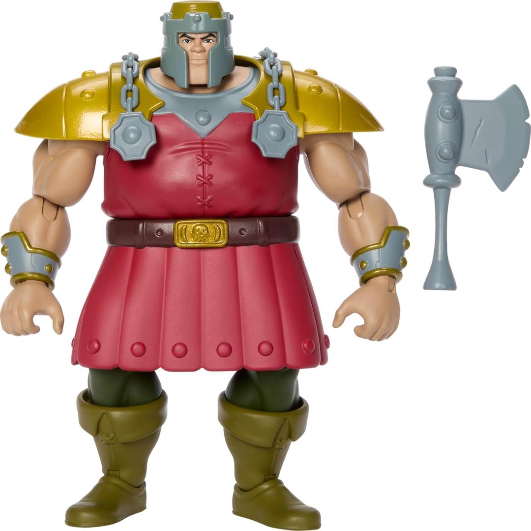 Masters of The Universe Origins Action Figure Deluxe Ram Man 200X Cartoon Collection, 5.5-inch 1980s TV Human Battering Hero, Detailed Design