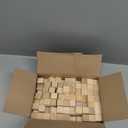 500 Packs Wooden Blocks for Crafts, 0.8 Inch Pine Wood Cubes, 2 x 2 x 2 cm Wooden Cubes for Paint, Stamp, Decorate, DIY Projects and Personalized Gifts,by GNIEMCKIN