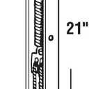 Prime-Line FA 2010 21 in. Window Block and Tackle Sash Balance (Single Pack)