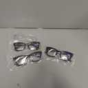 CCVOO +1.0 Oprah Style Reading Glasses for Women, Eyeglasses, Blue Light Readers for Women, Computer Eye Glasses, Cheaters (Black + Leopard + Tortoiseshell+ Clear)